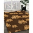 thumbnail image 3 of Ahgly Company Machine Washable Indoor Rectangle Transitional Night Red Area Rugs, 2' x 4', 3 of 7