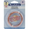 German Style Wire-Copper Round - 24 Gauge, 39', Pk 3, Beadalon