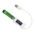 thumbnail image 2 of LCD Micro USB Charger Battery Capacity Voltage Current Tester Meter Detector +Load Resistor 2A/1A with Switch ,Improved Measurement Accuracy, 2 of 5