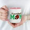 thumbnail image 5 of CafePress - Football Mom Mug - 11 oz Ceramic Mug - Novelty Coffee Tea Cup, 5 of 6