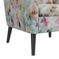 thumbnail image 5 of HL Home Furnishings Allyson Mid-Century Modern Armchair in Pastel Pink Floral, 5 of 9