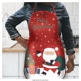 thumbnail image 2 of Mandil adulto Sybel Santa navideño WM, 2 of 4