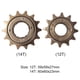 thumbnail image 3 of 12/14/T dientes rueda libre rueda dentada rueda dentada bicicleta plegable engranaje de bicicleta, 3 of 4