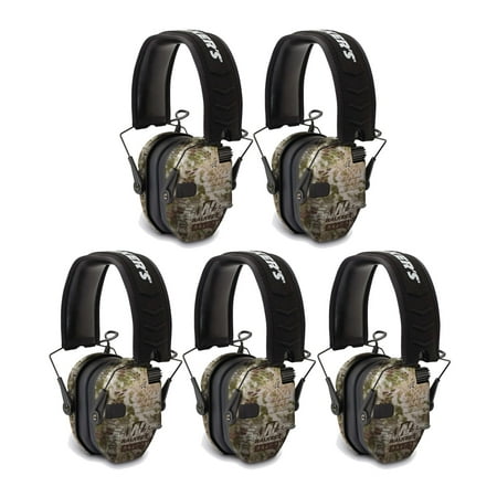 UPC: 0663701812992 | Walkers Razor Slim Electronic Shooting Ear Muff (Kryptek Camo) 5-Pack Bundle