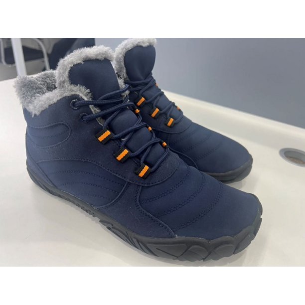 Botas de felpa de invierno Botas de combate del desierto antideslizantes impermeables para viajes escalada