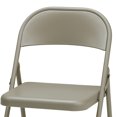 thumbnail image 2 of MECO Sudden Comfort All Steel Folding Chair Set, Chicory Lace (Set of 4), 2 of 3