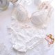 thumbnail image 3 of Conjunto de lencería Sexy de copa fina bordada soluble en agua para niñas, Conjunto de sujetador grande, Linda Reunión, japonés, 3 of 5