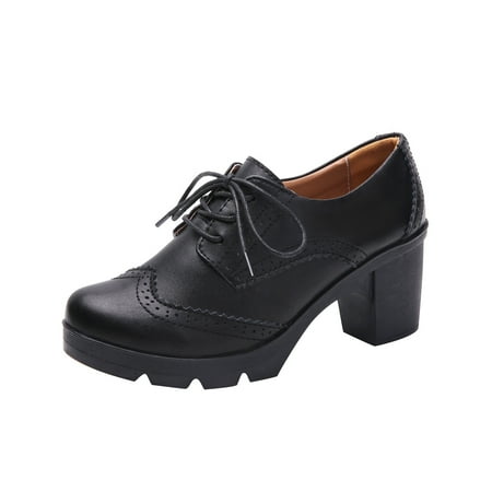 

Facrlt Women s Summer Mid Heel Shoes Soft Sole Non-slip Summer Shoes for Women Formal Women Shoes