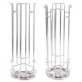 thumbnail image 4 of Coffee Pod Carousel Holder, Easy To Use Durable Iron Coffee Pod Storage Stand   For 24  For Home Black,Silver, 4 of 8