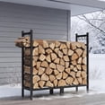 thumbnail image 1 of Outdoor Firewood Rack – Heavy Duty Steel Log Holder – Weather-Resistant Wood Storage – Patio, Lawn & Garden, 1 of 7