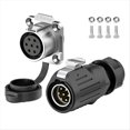 thumbnail image 1 of Conector Industrial Resistente Al Agua IP68 Conector Circular de ConexióN RáPida Conector de Carcasa Antiinterferencias (7 Pines), 1 of 5