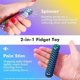 thumbnail image 3 of Spiky Fidget Roller with Clicker & Spinner, Enlarged Bold Design for Stress Relief, Focus, and Sensory Engagement, Portable Pocket Toy for Adults, 3 of 5