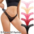 thumbnail image 2 of Women's Briefs Workout Panties Sexy Underwear for Women plus Size Variety Pack Panties for Women Boy Shorts Womens Underwear Bikini Seamless Vs Set Size 9 Womens Sexy Lace L High Cut Pink XS, 2 of 6