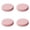 Dark Pink, variant on 4-Pack Round Stool Cushion Covers for Kitchen Island, Thick Padded Elastic Edge Seat Covers for Vanity Stools, Soft Removable Washable Chair Cushions Up to 16 Inch Diameter, by Cosmug