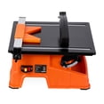 thumbnail image 2 of QinaQin 7-Inch Wet Tile Cutter with Adjustable Slitting Rails and Beveling Gauges (0-45° Beveling), Water Cooling System, Durable Iron Worktable, Suitable for Tile/Stone Cutting, 2 of 8