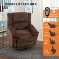 thumbnail image 4 of Lift Chair with Heat and Massage – Power Lift Recliner for Elderly & People with Mobility Issues, Electric Reclining Chair with Plush Padding, Back Support, Remote Control, 4 of 7