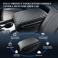 thumbnail image 3 of Funda de reposabrazos BIBIBO para Honda Passport 2024-2026 (negra), 3 of 8