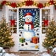 thumbnail image 4 of Cubierta de puerta de poliéster, decoración navideña de 35 x 71 pulgadas, diseño de Papá Noel, decoración navideña para puerta, decoración para festivales, fiestas, Halloween, otoño, decoración del ho, 4 of 6