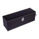 thumbnail image 1 of Estuche almacenamiento para figuras acción, vitrina a prueba polvo, rectangular con asa, color negro., 1 of 9