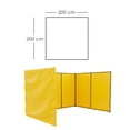 thumbnail image 2 of Ilios Innova | Repuesto de Paredes Laterales para Toldo 2x2 m, Lona Tela Oxford 600D Impermeable Anti-UV Resistente a Viento y Lluvia (No incluye estructura)., 2 of 9