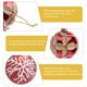 thumbnail image 5 of 24PCS 60mm Bola de Navidad Pintura esencial Bola básica Adornos de bolas de Navidad inastillables Decoración (Rojo), 5 of 6