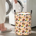 thumbnail image 5 of Cauagu ladybug and flower for Laundry Basket,Collapsible Organizer Basket for Storage Bin Toy Bins Gift Baskets Bedroom Clothes Children Nursery Hamper-Medium, 5 of 6