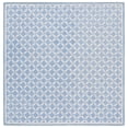 thumbnail image 2 of Safavieh Genre Elnora Geometric Area Rug, Blue/Ivory, 6' x 6' Square, 2 of 11