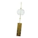 thumbnail image 2 of Colgador de campanillas de viento, campana decorativa, versátil y elegante, colgante de vidrio artesanal para , hotel, compromiso, jardín, Amarillo, 2 of 10
