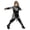czb# Silver229, variant on CUZIBR Boys Halloween Outfits Cosplay Carnival Performance Role Play Set With Hood Top Belt Gloves And Boot Covers Party Clothes Sets,Silver,6-8 Years