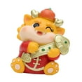 thumbnail image 5 of Baoblaze Cartoon Dragon Statue Car Dashboard Decor Table Sculpture Miniature Figurine for F, 5 of 8