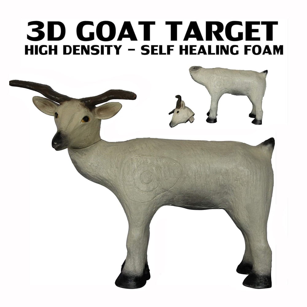 KHAMPA 3D Archery Target Goat for Shooting Archery,Self Healing, UV