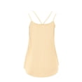 thumbnail image 5 of Women Pajama Tops Solid Decorative Thin Spaghetti Strap Layering Casual Cami Sleep Top, 5 of 5