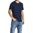 thumbnail image 3 of Jack & Jones Camiseta de Hombre, paquete de 5 - JJEORGANIC BASIC TEE O-NECK, manga corta, algodón orgánico Blanco/Azul marino/Negro S (Small), 3 of 6