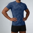 thumbnail image 4 of SCSAlgin Men's Rash Guard Swim Shirt UPF 50+ Sun Protection Quick Dry Cooling Fishing T-Shirt Athletic Performance Top, 4 of 7