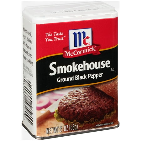 UPC 052100585611 product image for McCormick ® Smokehouse Ground Black Pepper 2 oz. Can | upcitemdb.com