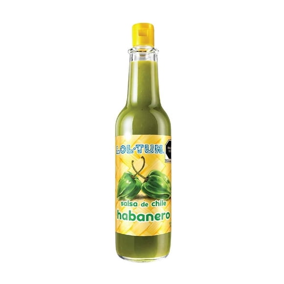 Salsa de chile habanero Lol-Tun verde 150 g