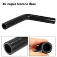 thumbnail image 4 of Unique Bargains 25mm 0.98" ID 45 Degree Elbow Silicone Reducer Hose Pipe Bend Turbo Water Intercooler Black, 4 of 6