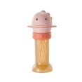 thumbnail image 2 of Sunjoy Tech Dinosaur Straw Anti Choking Baby Kids Universal Bottle Cap Straw with Conversion Head BPA-Free Silicone Dinosaur Shape Mineral Water Bottle Lid Straw Accessory, 2 of 8