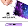 thumbnail image 5 of VENINGO Case for Samsung S24 Ultra Case Glow in the Dark Slim Thin Fluorescence Nebula Pattern PC Shell TPU Bumper Scratch-Resistant Protective Case for Samsung Galaxy S24 Ultra 6.8" Blue, 5 of 8