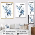thumbnail image 4 of Designart "Azure And Snow Cherry Blossoms Gem" Cherry Floater Framed Wall Decor, 4 of 5