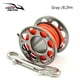 thumbnail image 2 of Greeniant Carrete de carrete de buceo Keep, carretes de cuerda de poliéster de Color sólido portátiles, accesorios subacuáticos de pesca de con Deportes acuáticos Gris 15m Greeniant OD003289-10, 2 of 6
