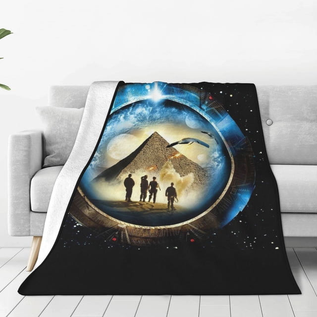 Manta de algodón Stargate Ra, elegante, linda, súper suave y cálida, para todas las estaciones