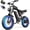 GT20-Standard, variant on GugoIs 20" * 4.0 Electric Bike for Adults, 1500W Peak Electric Mountain Bike, 48V 15.6Ah Battery Fat Tire Dirt Ebike, Full Suspension, USB-A, off-road , UL2849