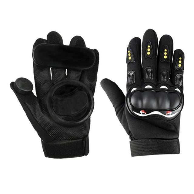Skateboard Gloves with Sliders, Standard Longboard Downhill Slide