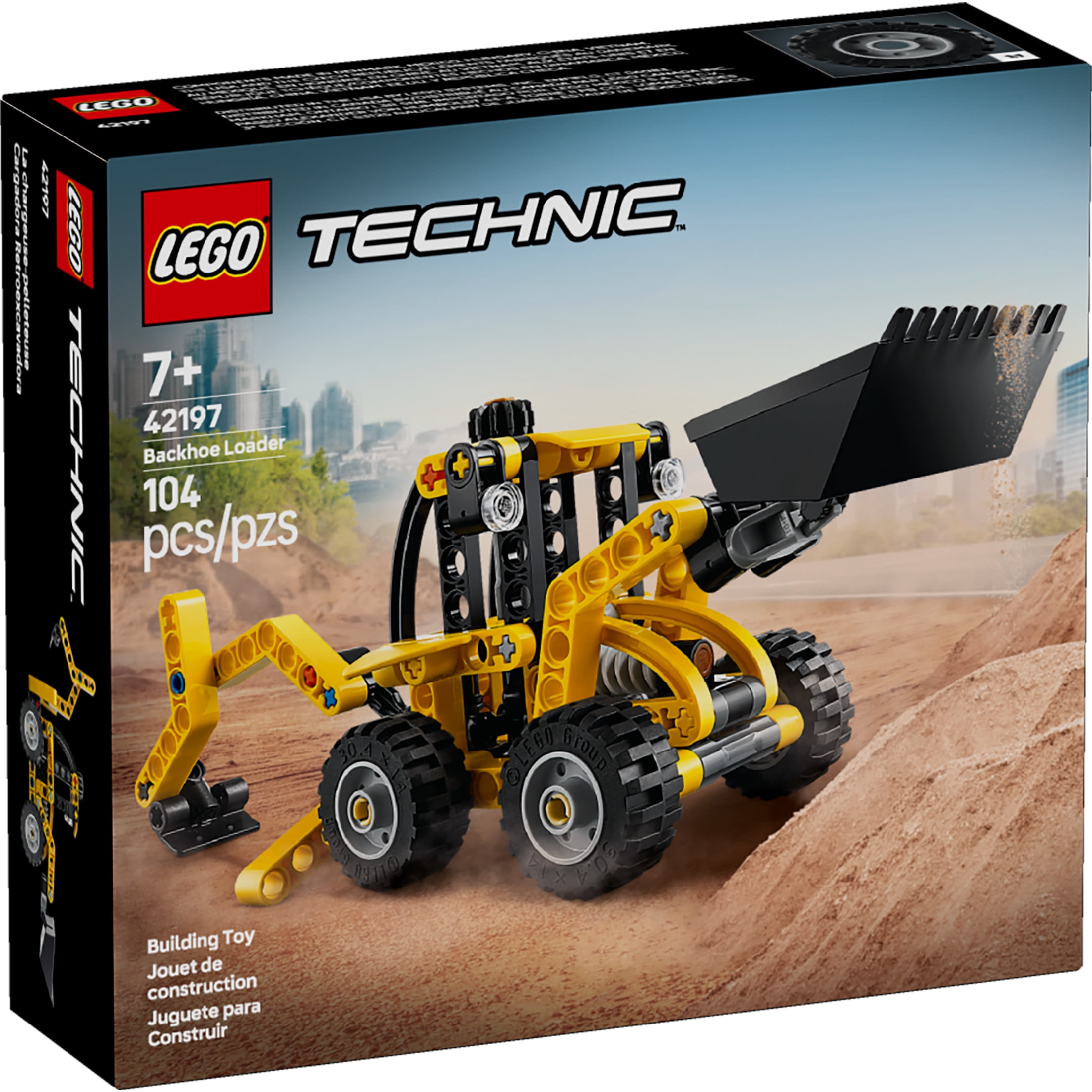 LEGO Technic Backhoe Loader Construction Toy  Building Toy Set for Boys & Girls, Ages 7+  Easter Bas(图3) LEGO Technic Backhoe Loader Construction Toy  Building Toy Set for Boys & Girls, Ages 7+  Easter Bas(图3)