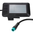 thumbnail image 1 of AMONIDA Bike Speedometer, KT-LCD7 LCD Instrument Bike Odometer, With Waterproof Connector USB Interface For Electric Bike E-bike, 1 of 8