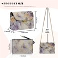 thumbnail image 7 of KUIFORTI Purple Butterfly Crossbody Leather Bag Women Trendy Casual Lightweight Medium Shoulder Handbags Durable Small Bag with Removable Chain for Day & Night, 7 of 7