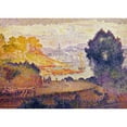 thumbnail image 3 of Cross, Henri Edmond 14x11 Black Modern Framed Museum Art Print Titled - A View of Menton, 3 of 5