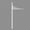 White, variant on 5 in. Prestige Real Estate Sign System with Ball Finial & Fluted Base - Black Color