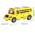 thumbnail image 2 of XIANXIAN City Bus Toys Cars, Die-Cast Metal Airport Cars for Boy 3-8 Years Old, Pull Back Blue Play Vehicle with Sound and Light Up for Kids Girls Gift, 2 of 6